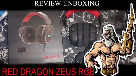 Review Unboxing 15 Headset Red Dragon Zeus Rgb Youtube