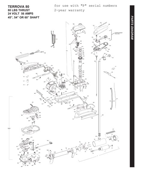 Minn Kota Riptide Terrova Parts List | Reviewmotors.co