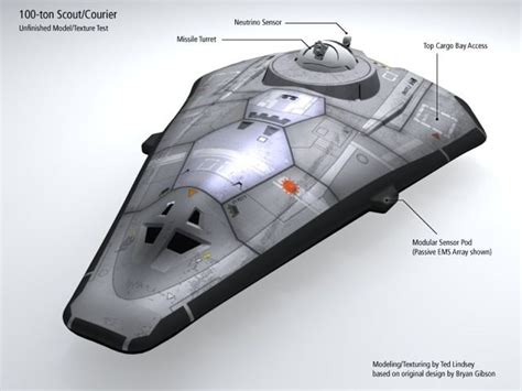 Traveller Scout Ship Best Iteration I Ve Seen Of This Classic Sci Fi