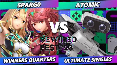 ReWired Fest 2023 Spargo Pyra Mythra Vs Atomic ROB Smash