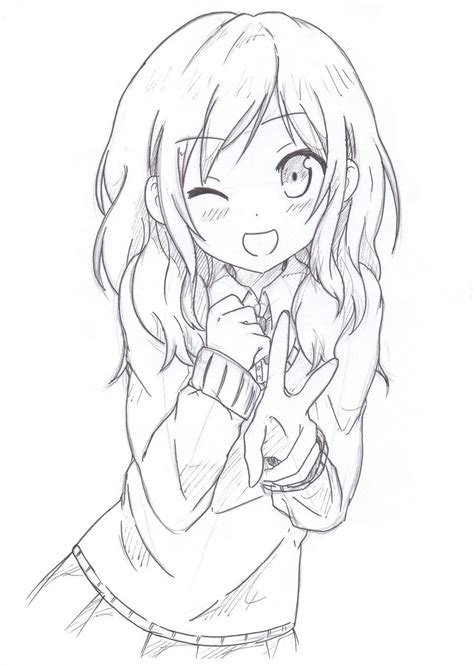 Sketching By Khai90 On Deviantart Desenhos De Anime Anime Kawaii