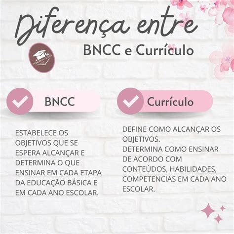 Pedagogia Estudo on Instagram BNCC X CURRÍCULO