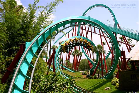 Interlocking Corkscrews Photo | Kumba, Busch Gardens Tampa