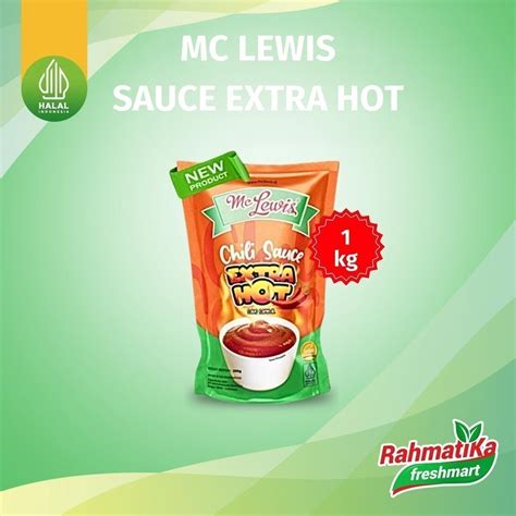 Jual Mc Lewis Chili Sauce Extra Hot Saus Sambal Kg Shopee Indonesia