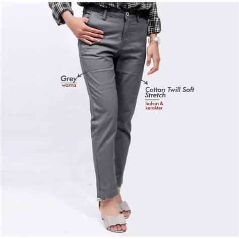 Jual Celana Chino Wanita Celana Casual Wanita Celana Katun Wanita