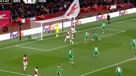 Danny Welbeck Goal Arsenal Vs Vorskla Poltava Video