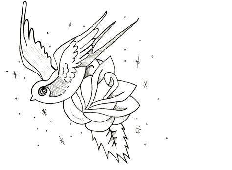 Birds And Flowers Coloring Pages - Coloring Home