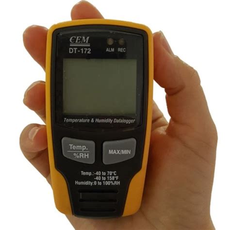 CEM DT 172 Sıcaklık ve Nem Kayıt Cihazı Datalogger Perpaexpo