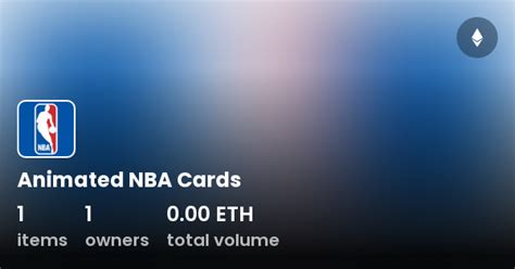 Animated Nba Cards Collection Opensea