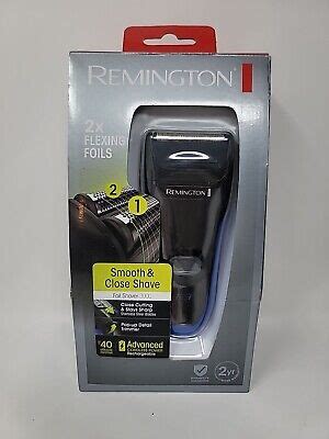 New Remington Pf Pf Comfort Series Rechargeable Foil Shaver