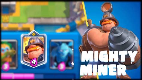 EL NUEVO CAMPEON EL GRAN MINERO EN CLASH ROYALE YouTube