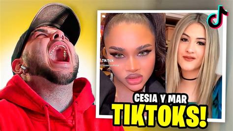 Los Nuevos Tiktok De Cesia Saenz Y Mar Rend N Youtube