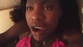 Amateur African Milf Gets Huge Cock Like A Tree Trunk Planted Deep In Her Pussy While She S