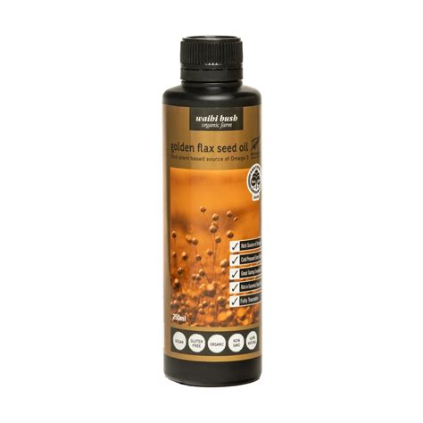 Golden Flax Seed Oil – Waihi Bush