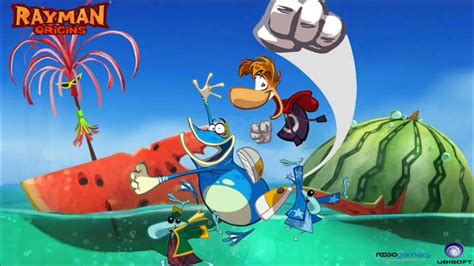 Rayman Origins Glacier Cocktail Theme Rayman Fiesta Run Trailer Version Youtube