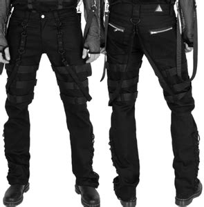 Ipso Facto Men S Gothic Industrial Steampunk Punk Cosplay Pants