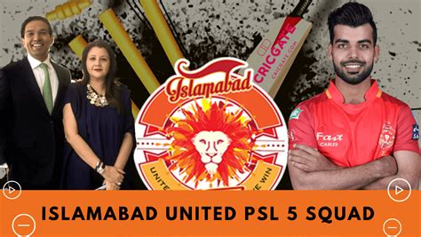 Islamabad United Squad Islamabad United Team Players Cricgate