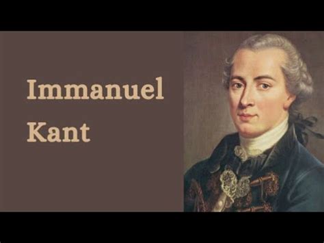 Immanuel Kant German Philosopher And One Of The Central Enlightenment