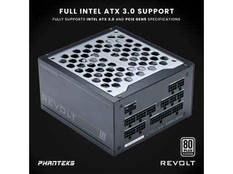 Phanteks Revolt W Plus Platinum Atx Pcie Fully Modular