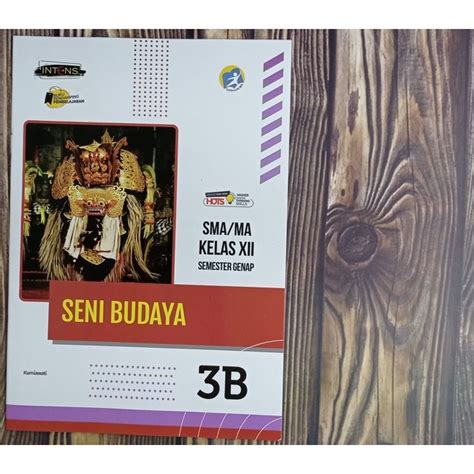 Jual Lks Seni Budaya Sma Ma Kelas Xii Semester Intens Shopee