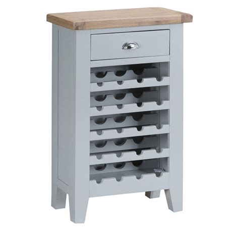 Tennyson Grey Wine Cabinet Grey Dining And Living From Readers Interiors Uk