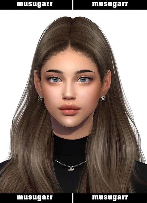 Get More From Musugarr X Maamuang On Patreon Sims Hair The Sims 4