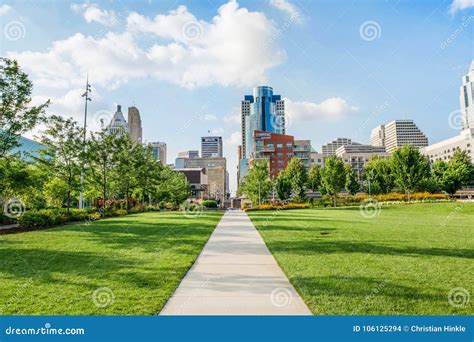 Smale Riverfront Park in Cincinnati, Ohio Next To the John a Roe ...