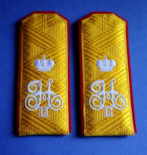 Imperial Russian Army Rank Insignia