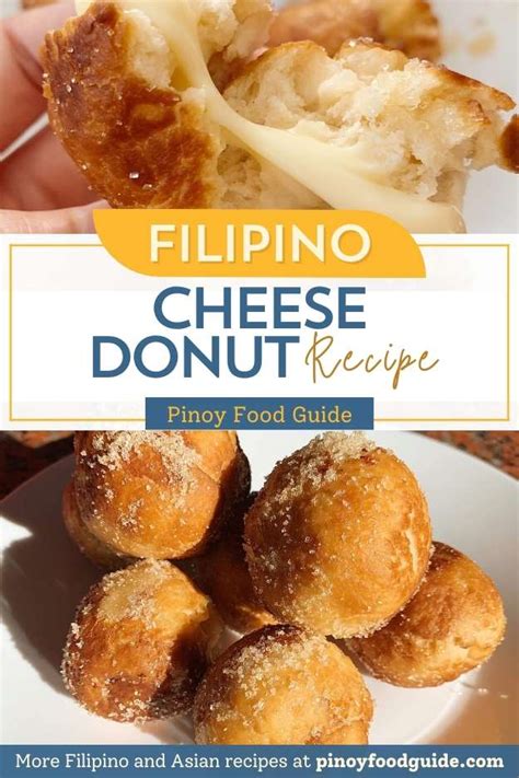 Filipino Cheese Donut Recipe | Pinoy Food Guide