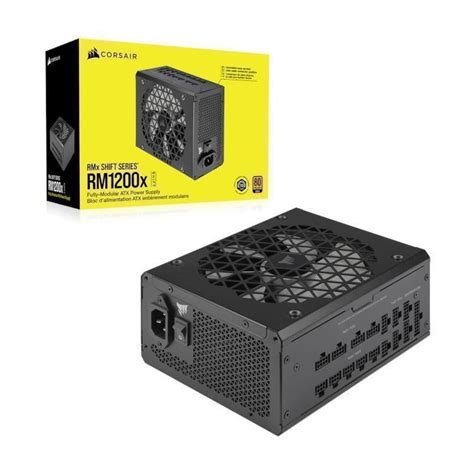 Corsair RMx SHIFT Series RM1200x SHIFT 1200W 80 PLUS Gold Fully Modular