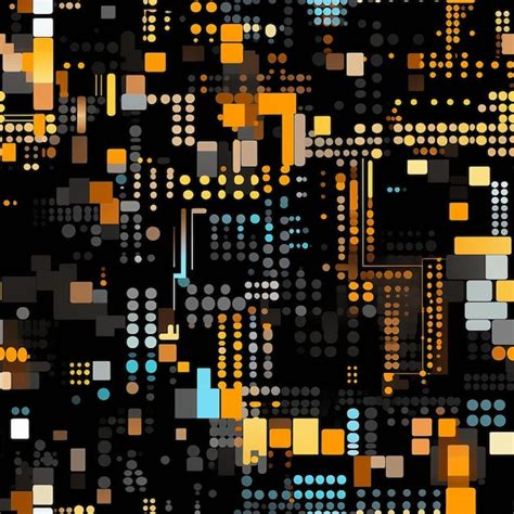 Premium AI Image | Abstract colorful cityscape with a lot of windows ...