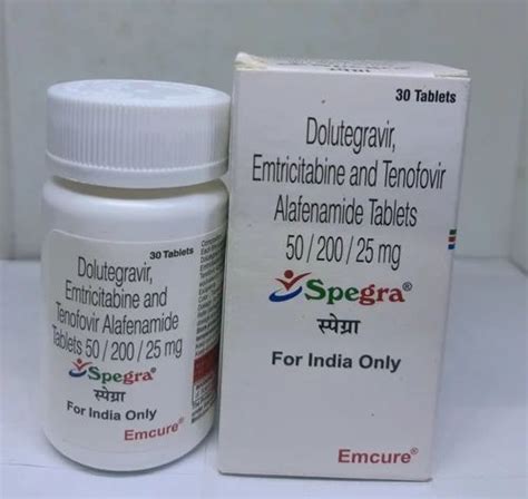 Emcure Spegra Tablets Emcure Treatment HIV At Rs 3150 Bottle In