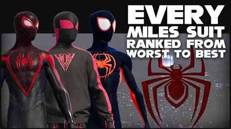 Every Spider Man 2 Miles Morales Suit Ranked From Worst To Best Youtube