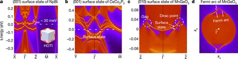 Topological Surface States Of Representative Magnetic Topological