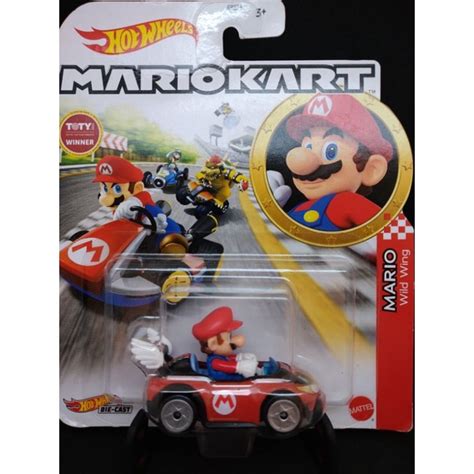 Hot Wheels Mario Kart Mario Wild Wing Mariokart Shopee Brasil
