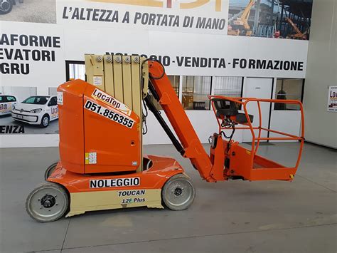 Piattaforma Semovente Verticale Elettrica Con Braccio Veb Jl