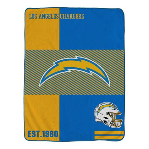 Officially Licensed Nfl Pegasus Sherpa 60l X 80w Throw Chargers