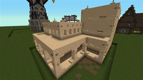 Sandstone House Minecraft Map