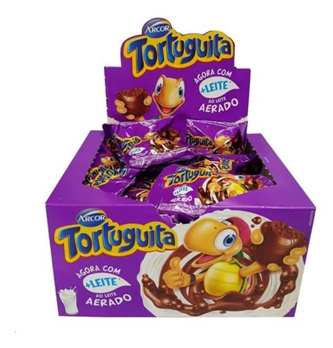 Kit 6 Caixas Chocolate Tortuguita C 24 Cada Diversos Sabores