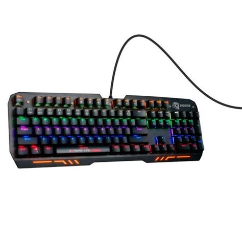 Teclado Gamer Mechanical Shooter Elg Teclado Magazine Luiza