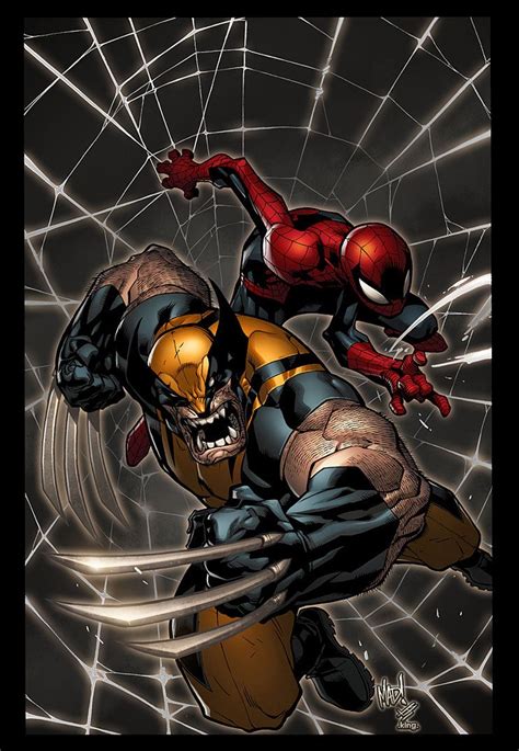 SPIDER MAN WOLVERINE BY ZEB WELLS JOE MADUREIRA HC Hardcover Comic