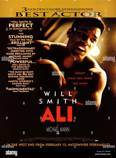 ALI WILL SMITH as Muhammad Ali Date: 2001 Stock Photo - Alamy