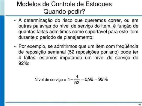 A Mensuração Dos Estoques Pode Ser Feita De Formas Distintas - PPT - GERENCIAMENTO E CONTROLE DE ESTOQUES PowerPoint Presentation ...