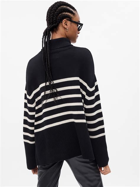 Split Hem Turtleneck Sweater Gap