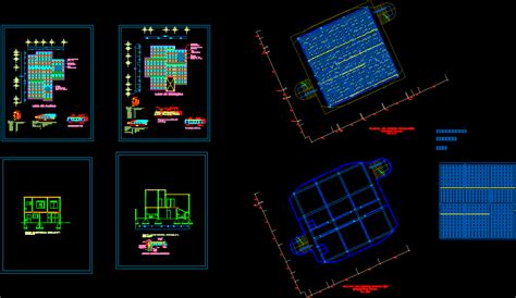 Planos De Vigueta Y Bovedilla En Dwg Autocad Losas Alivianadas