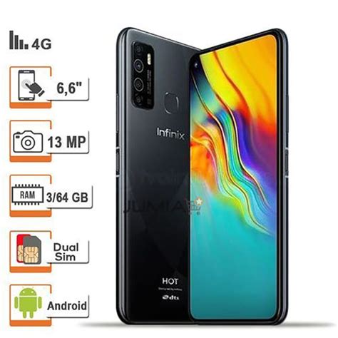 Infinix Hot 9 X655c 66 Dual 3go 64go 4g 16mp 5000mah