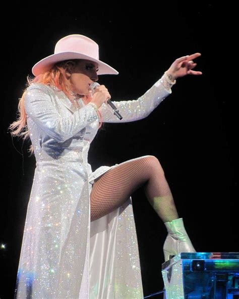 Lady Gaga S Joanne Tour Costumes Include Swarovski Crystals Leather Fringe And Cowboy Hats Artofit