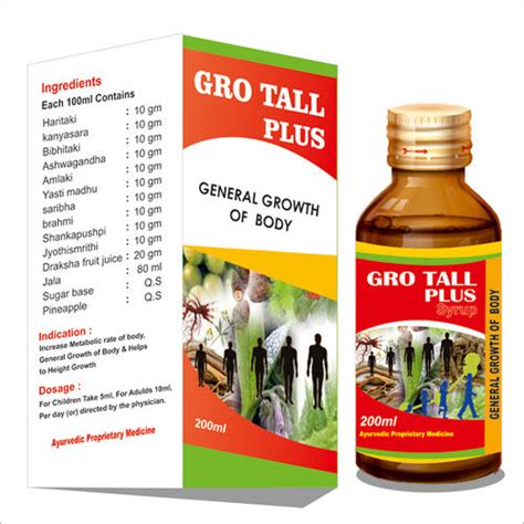 Grow Taller Syrup Age Group Suitable For All Ages At Best Price In