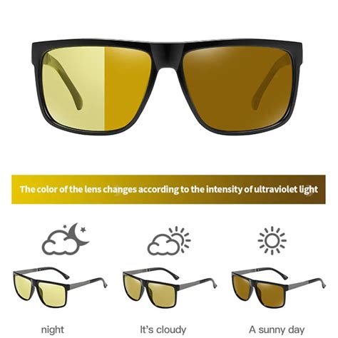 Gafas De Visión Nocturna Polarizadas Para Hombre Y Mujer Lentes Antideslumbrantes Gafas De Sol