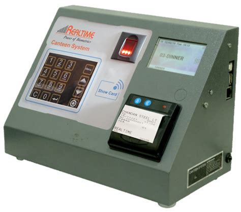 Realtime Canteen Management System Realtime Biometrics India S